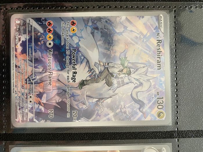 Pokemon - N's Reshiram (JTG 167)