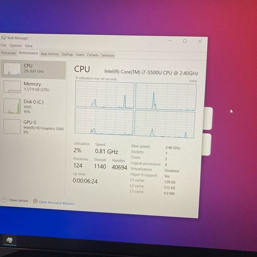 Lenovo i7 15inch laptop