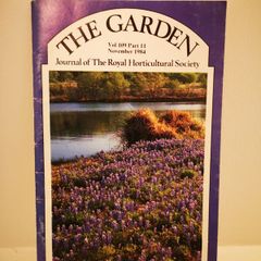 The Garden Vol 109 Part 11, November 1984, Journal of The Royal Horticultural Society