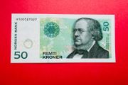 NORWAY  50   Kroner  2011  . Pick  46( Uncirculated )