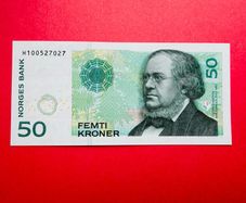 NORWAY  50   Kroner  2011  . Pick  46( Uncirculated )