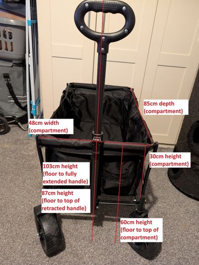 Folding Cart/Wagon (on wheels)