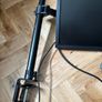 Dell monitor with adjustable stand that clamps to desk Image 3
