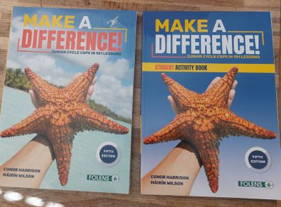 Make a Difference - Junior Cycle CSPE in 100 Lessons - Book and Workbook