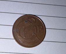 1994 Irish Penny Coin