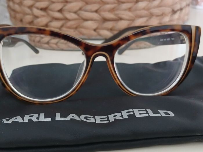 Genuine Karl Lagerfeld Vintage Tortoiseshell  Pattern Glasses