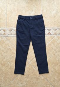 Boys navy chinos