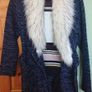 River Island Navy Cardigan/ Coat  Size 14 Image 3
