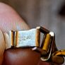 Vintage Thomas L Mott Rolled GoldCurb link Bracelet Image 3