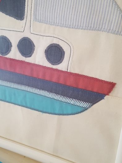 Nautical Fabric Cushions and Buntings