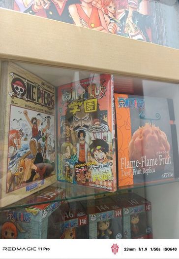 One Piece Manga bundle with rep devil fruit