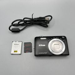Nikon coolpix S6700 Digital Camera - Black 20.1 MP - Full Kit - Excellent Cond