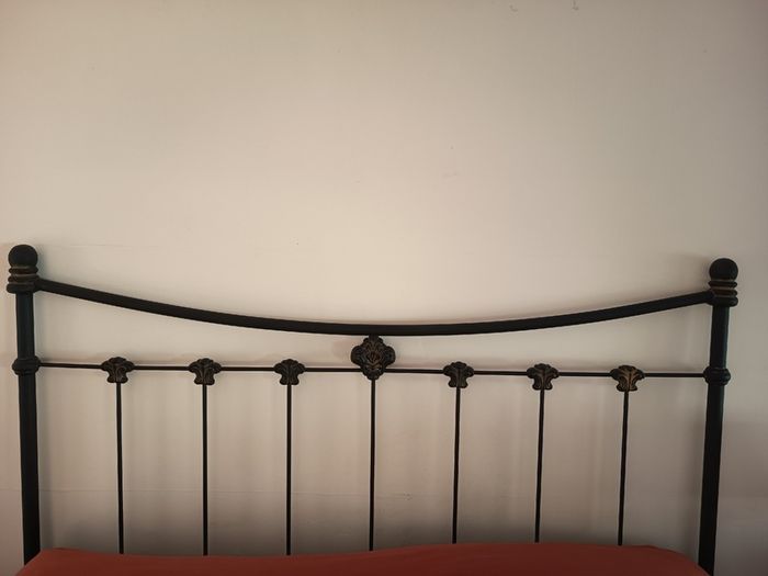 Vintage cast iron chandelier
