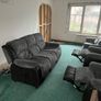 3 piece suite: sofa & 2 recliners Image 9