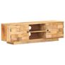 TV Cabinet 116x30x35 cm Solid Mango Wood Image 10
