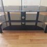 Black TV stand Image 2