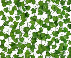 24 Pack Fake Ivy Vines 168 Feet Artificial Ivy Garland for Room Decor Fake Plants Green Hanging Vines Greenery for Bedroom Wall Home Office Party Wedding Decor