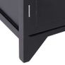 Side Cabinet Black 60x30x75 cm Paulownia Wood Image 8
