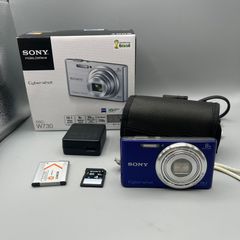Sony Cyber-shot DSC-W730 16.1MP Digital Camera Blue - Boxed - READ