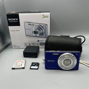 Sony Cyber-shot DSC-W730 16.1MP Digital Camera Blue - Boxed - READ