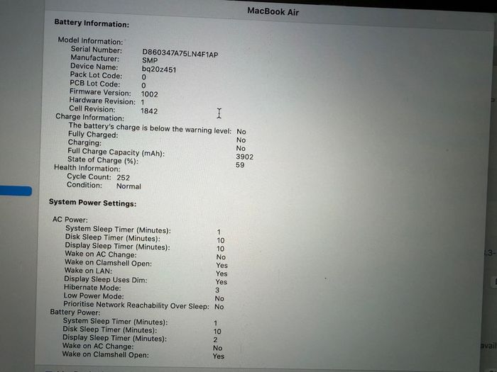 Apple MacBook Air Retina, 13 - inch, 2020