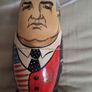 Vintage 1990s Russian Leader Nesting Dolls Image 3