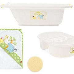 Mothercare Snoozie Safari Bath Set