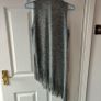 Long Knitted Grey Top with side slits, size 10 Image 5