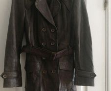 coat leather Savida