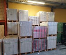 8mm click flooring - Prague grey