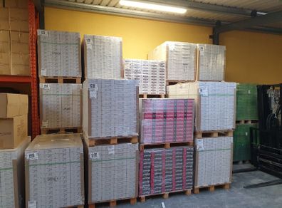 8mm click flooring - Prague grey