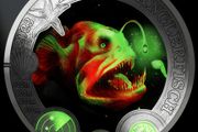 Austria 3 Euro Coin 2023 - Deep -Sea Anglerfish. Sea Worlds Series.( In Capsule). Uncirculated.