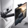 Car Headrest Tablet Mount Aluminium Arm 2025 Adjustable Car Tablet Holder, 360 rotaotating Backseat Mount for Kids, for 2024 iPad Pro 13, Air 6, Mini, Tab, Phones, 4.7-13 inch Device - Black Image 6