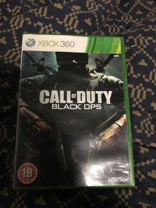 xbox 360 game: call of duty, black ops 1