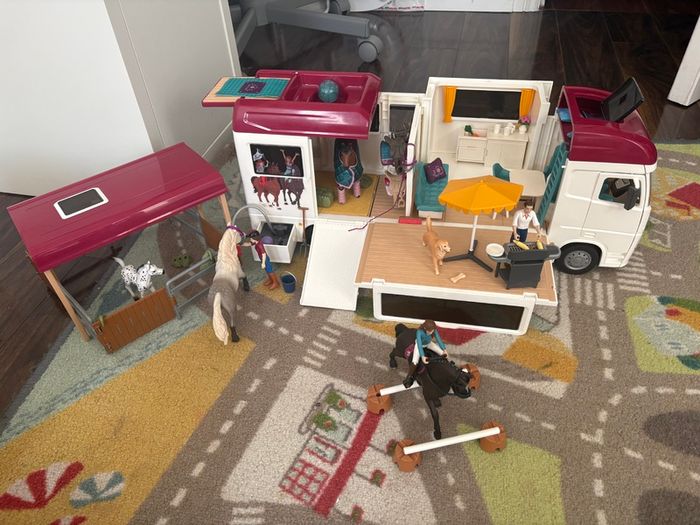 Schleich Horse Club Transporter Playset