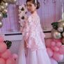 Girls Confirmation dress pink Image 3