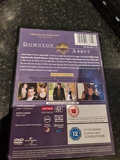 Downtown Abbey DVD