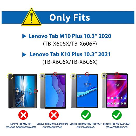For Lenovo Tab K10 Tempered Glass Screen Protector Saver New - FHT05LTTG