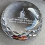 Clarinbridge Crystal Paperweight - NUIG University of Ireland Image 3