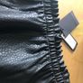ladies leather look skirt Image 2