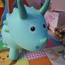 Dinosaur Animal Hopper, Inflatable Ride on Toy Image 4