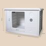 Cat House For Indoor and Outdoor Use - Weatherproof and Portable - With XL Entrance (22 x 26 cm) - Dark Grey Image 2