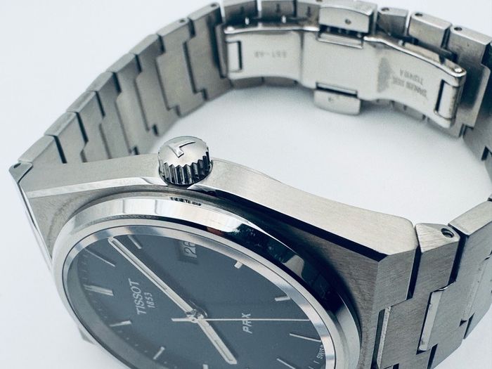 TISSOT PRX blue watch