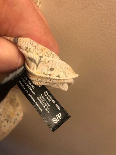 Floral bcbgmaxazria slip (small)