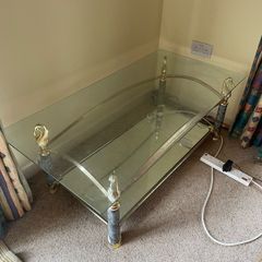 FREE glass coffee table