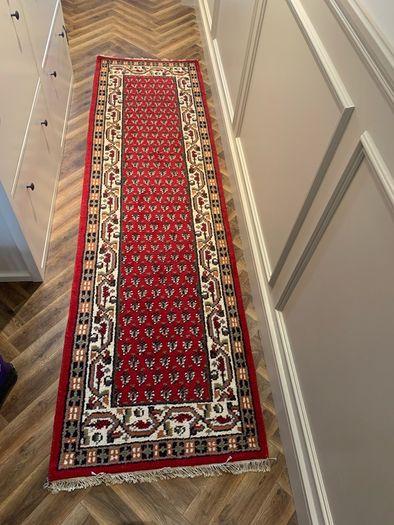 Oriental Hall Runner Hand Woven - New