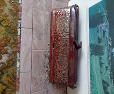 Vintage Cast Iron Parkray Fireplace Fret / Front Cover