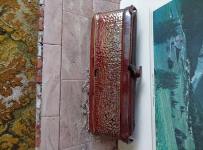 Vintage Cast Iron Parkray Fireplace Fret / Front Cover