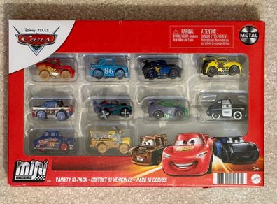 Disney Pixar Cars Mini Racers 10 pack