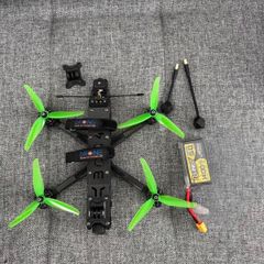 FPV 5 " Iflight BOB 46 O4, TBS, GPS+ spare frame kit